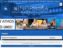 Tablet Screenshot of kino-unna.de